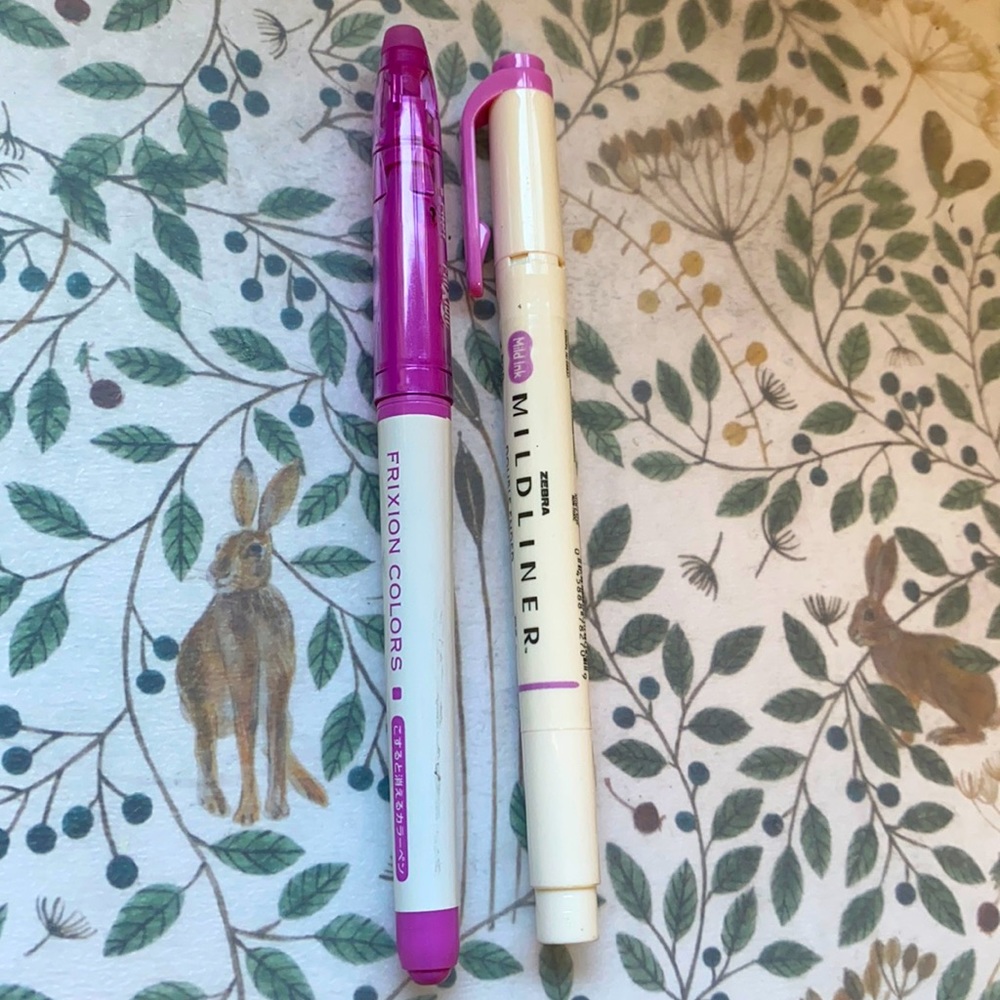 Mild liner and Friction Colours